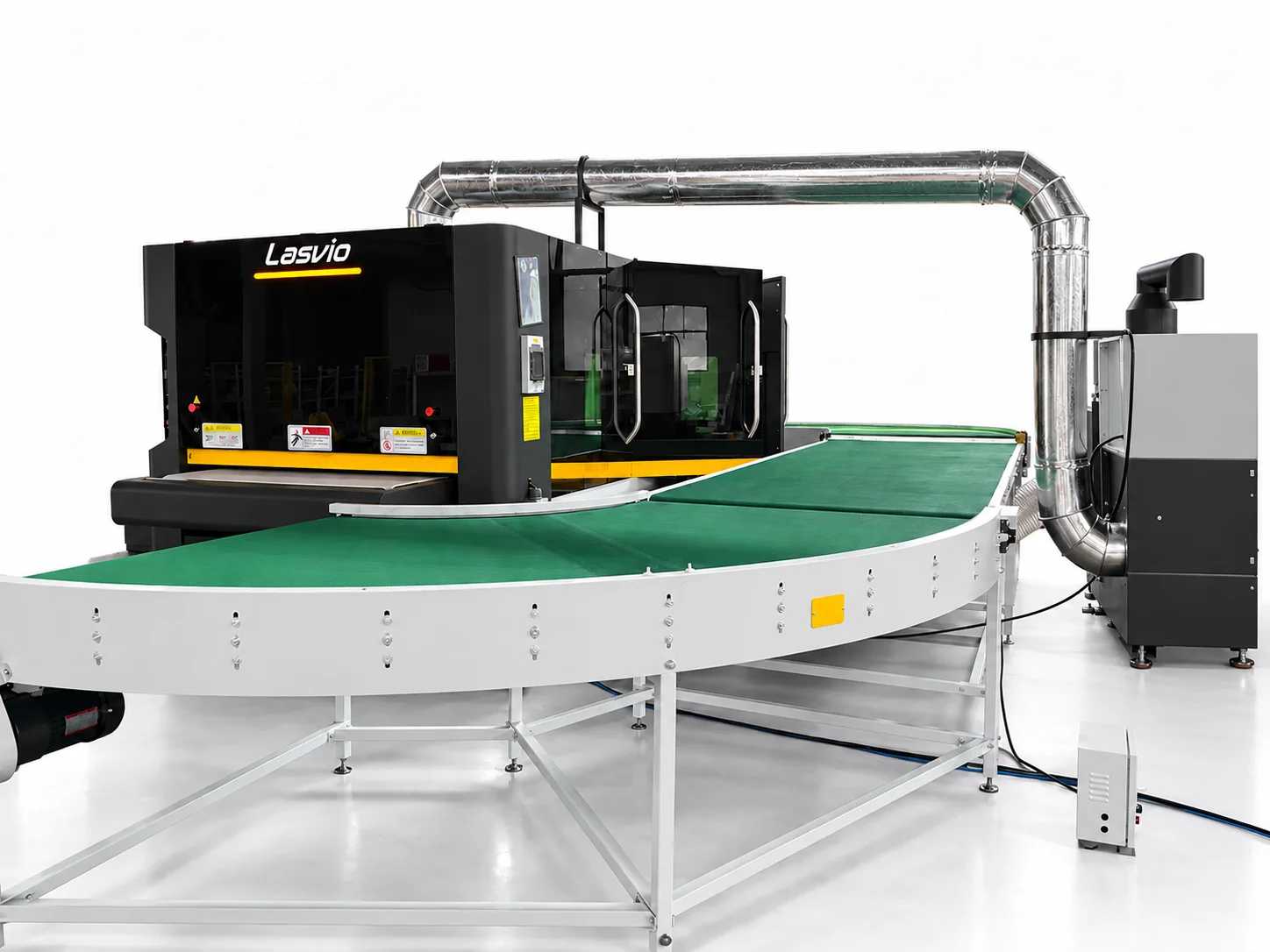Lasvio U Turn conveyor system layout